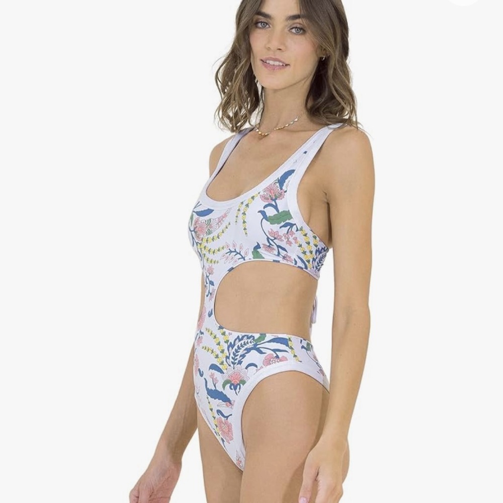 Maaji cutout one piece reversible swimsuit size S